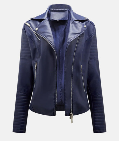 Isabelle - Chaqueta de cuero para mujer