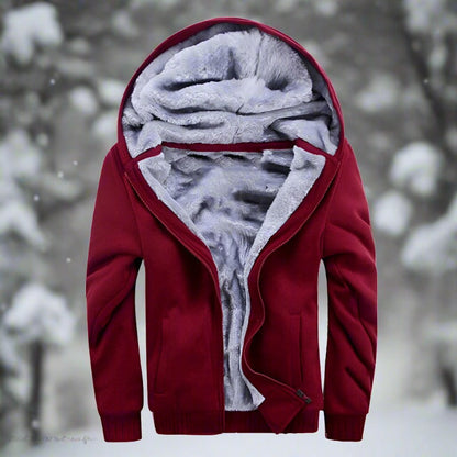 Cozy - Preciosa y acogedora chaqueta con capucha y forro interior
