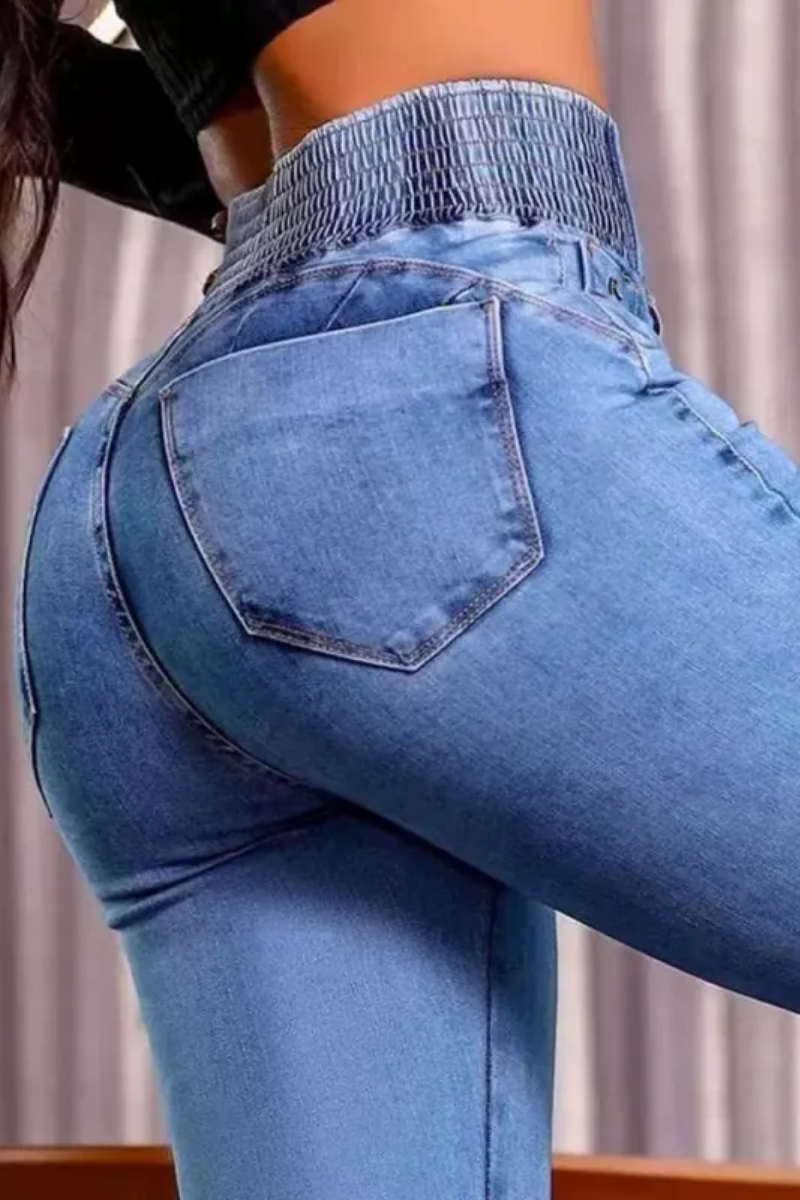 Ivy | Vaqueros de cintura alta para mujer