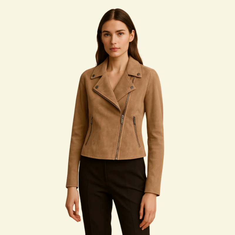 Damska Kurtka Ramoneska Slim