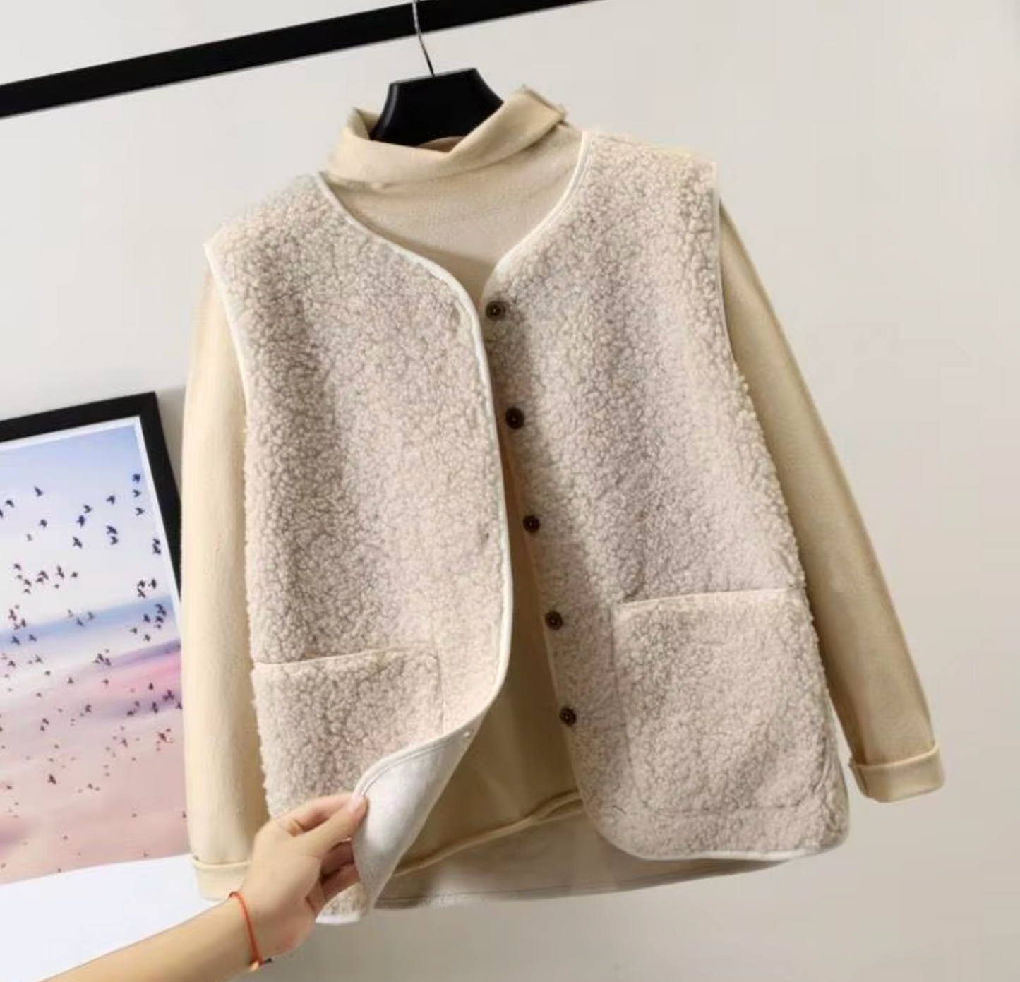 Chaleco polar de invierno