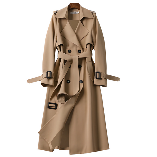 Elegante chaqueta con doble fila de botones