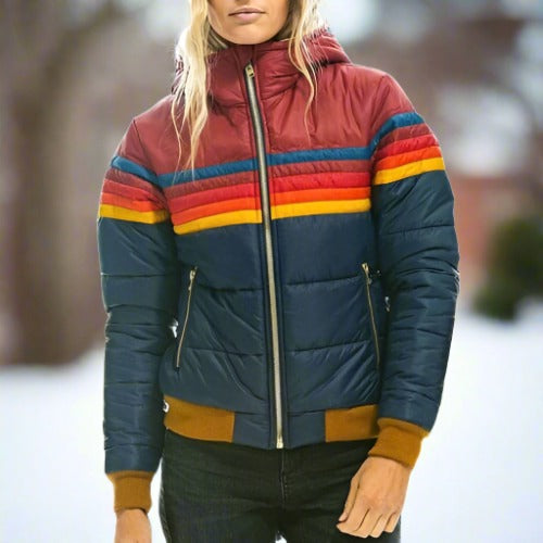 Eira - Cálida chaqueta retro para el invierno