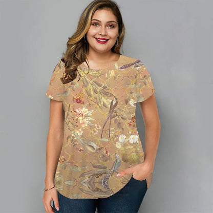 Camiseta Vardi Dante™ Lois Plus-Size | Merry & Summery