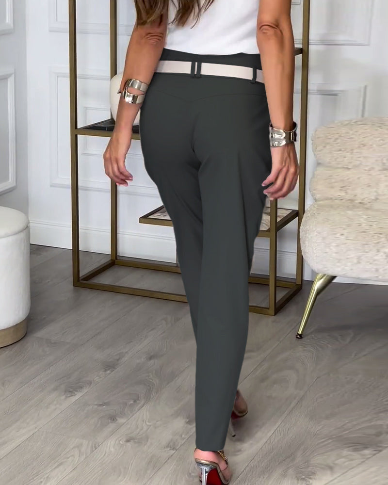 Emma | Conjunto de dos piezas de punto | Cómodo Chic | Detalles de lujo