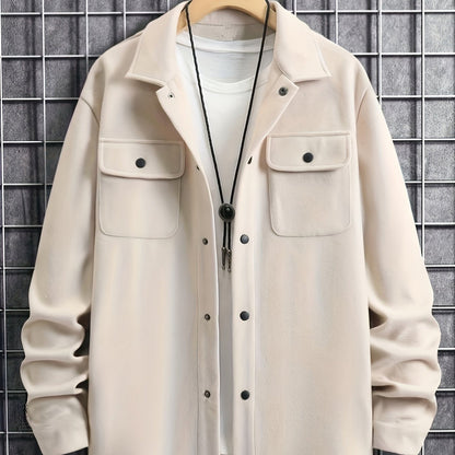 Elegante chaqueta para hombre con prácticos bolsillos