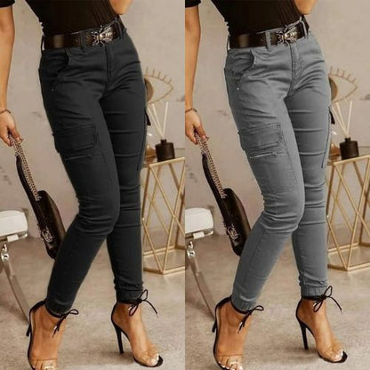 Pantalones cargo para señora