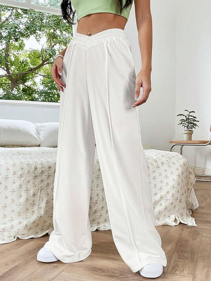 Pantalones de pata ancha para mujer