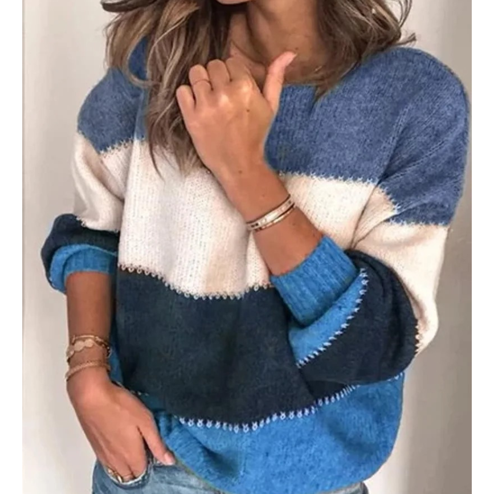 Acogedor jersey de mujer con un diseño original