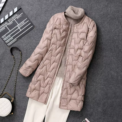 | Elegante chaqueta puffer