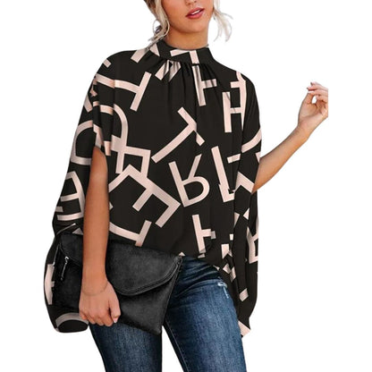 Kara | Elegante blusa con motivo abstracto