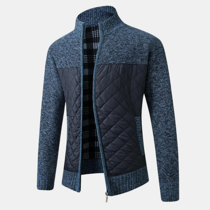 Uffe | Cárdigan con cuello alto