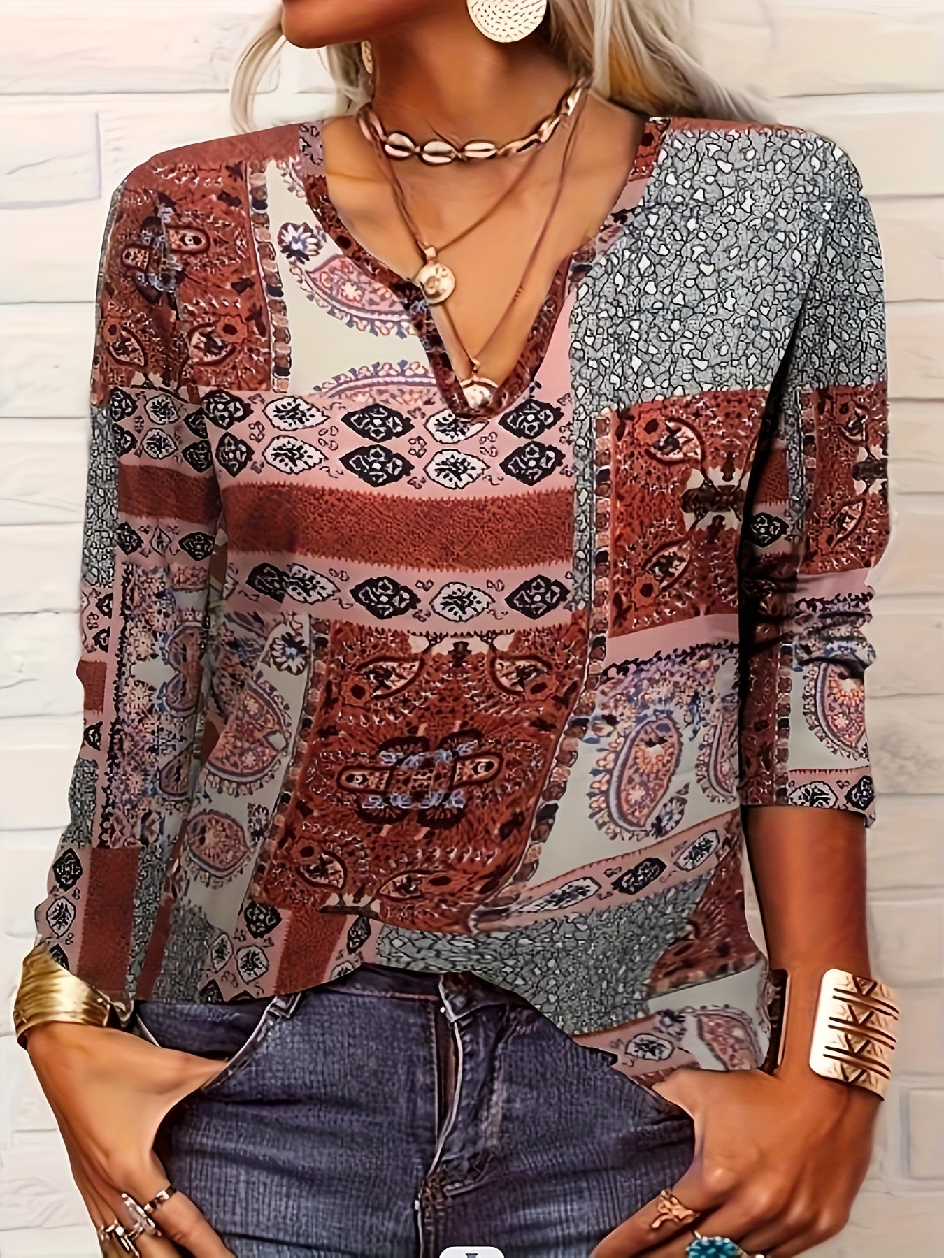 Caroline | Túnicas informales con estampado floral