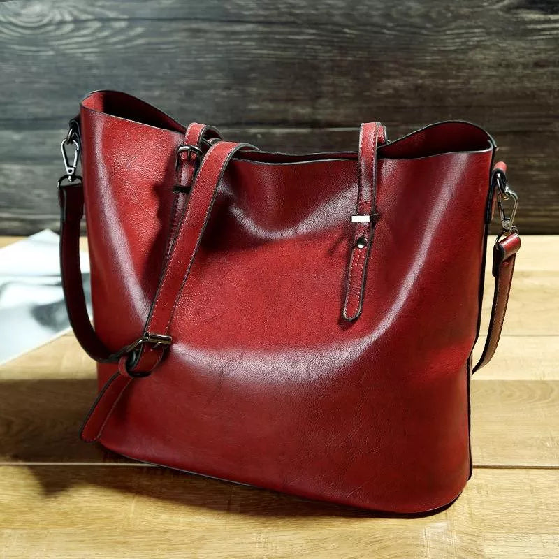 Elowen™ | Bolso bandolera de piel vintage