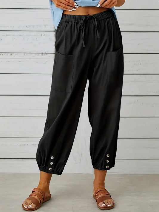 Pantalones cuadrados para señora