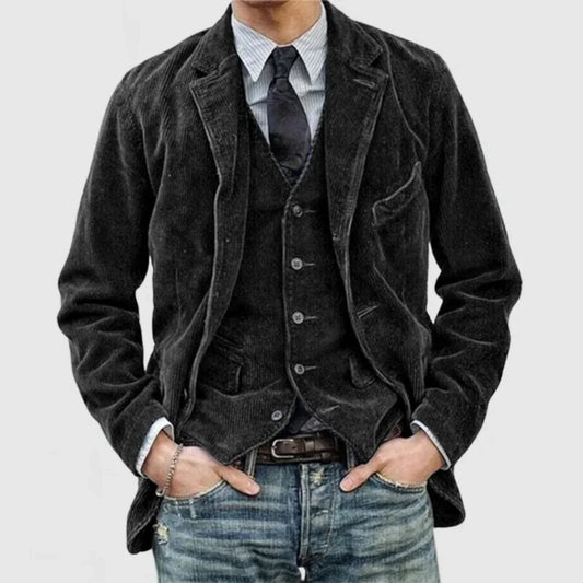 Frederik - Chaqueta - Clásica - Moderna - Ideal para otoño / invierno para hombre