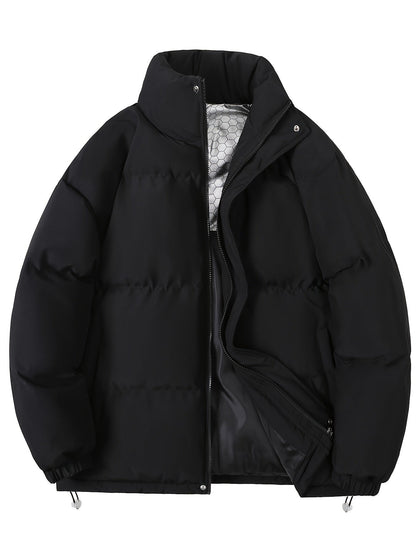 Chaqueta de invierno casual para hombre con cuello alto | Ideal para otoño/invierno