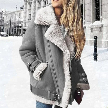 Mujeres | Abrigo de invierno elegante y desenfadado