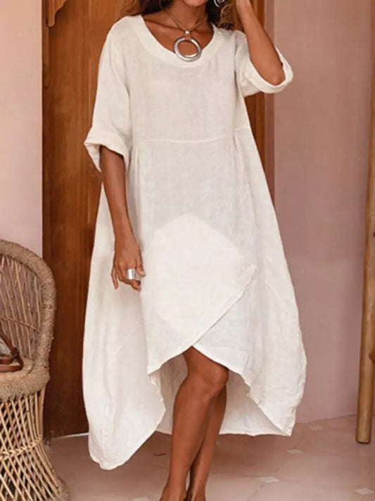 "Merian" Vestido casual de lino