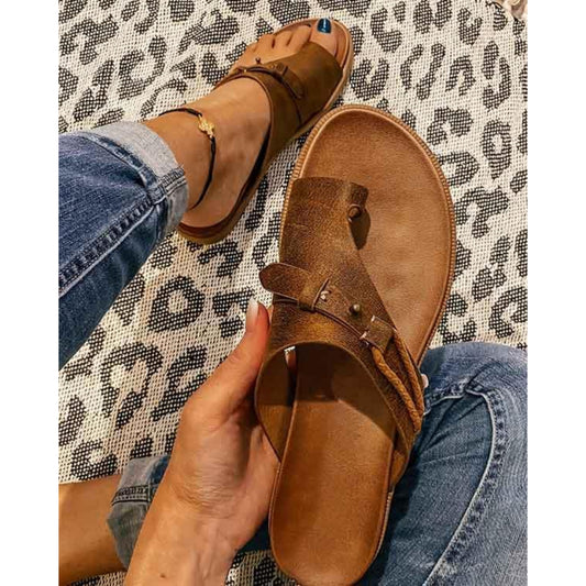 Hilda® | Sandalias de mujer con lazos entre los dedos