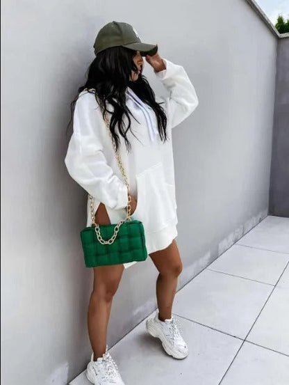 Jersey con capucha para mujer
