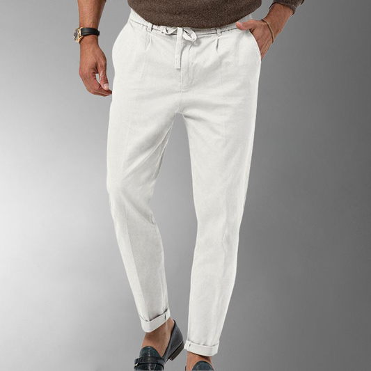 Pantalones de lino