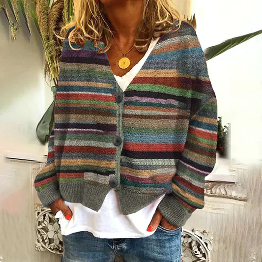 Margaret | jersey de manga larga con elegante estampado