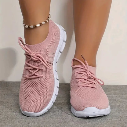 Zapatillas deportivas para mujer con suela blanda y ligera