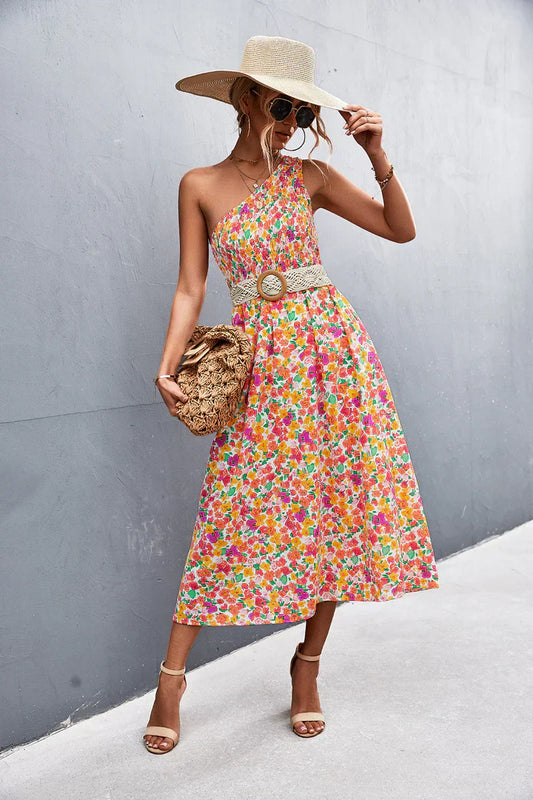 Vestido de verano con estampado floral