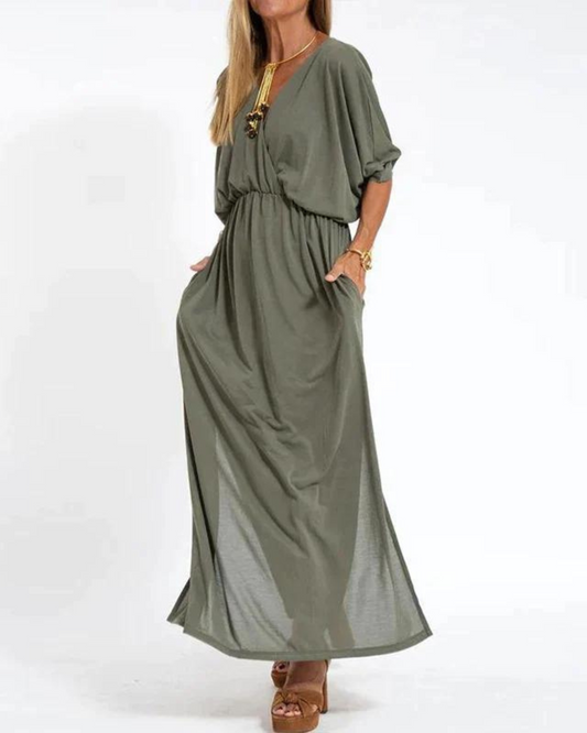 Vestido largo vintage