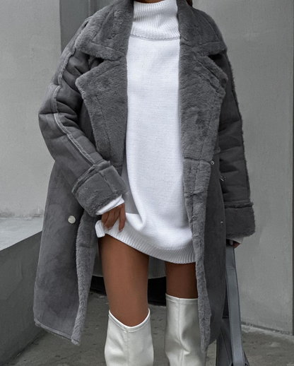 Chaqueta de invierno de moda para salidas con estilo para mujer