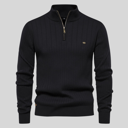 Ebert Sweater | Jersey de hombre con media cremallera