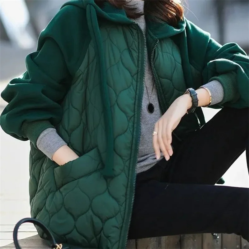 Ylka Coat | Abrigo acolchado con capucha oversize