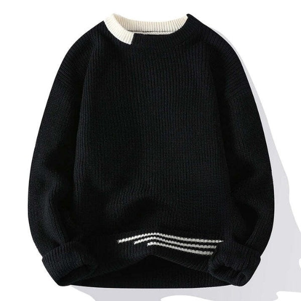 Moderno jersey de hombre con estampado en relieve: estilo y comodidad