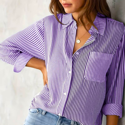 Jet | Blusa casual de rayas para mujer