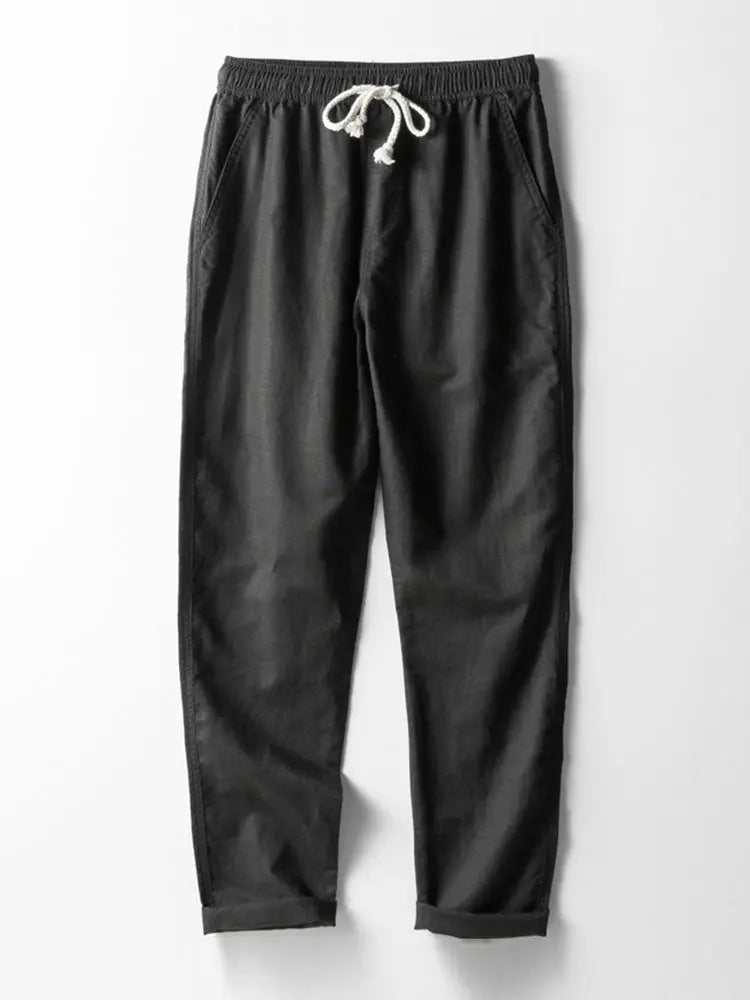 pantalones rectos sueltos para mujer