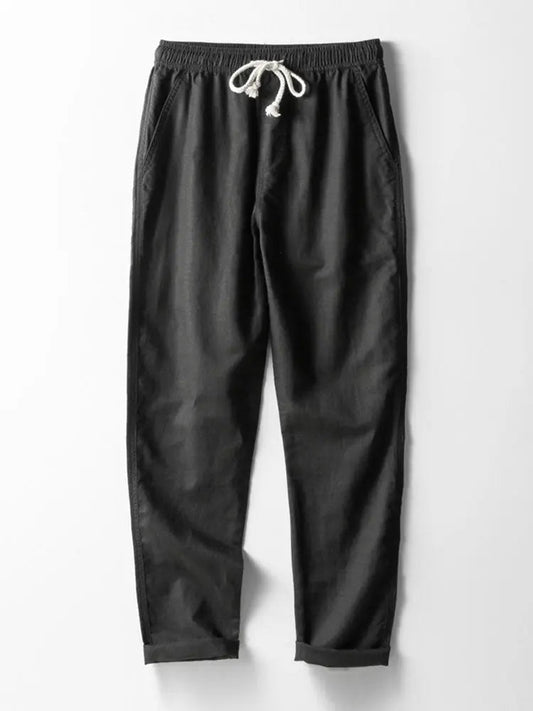 pantalones rectos sueltos para mujer