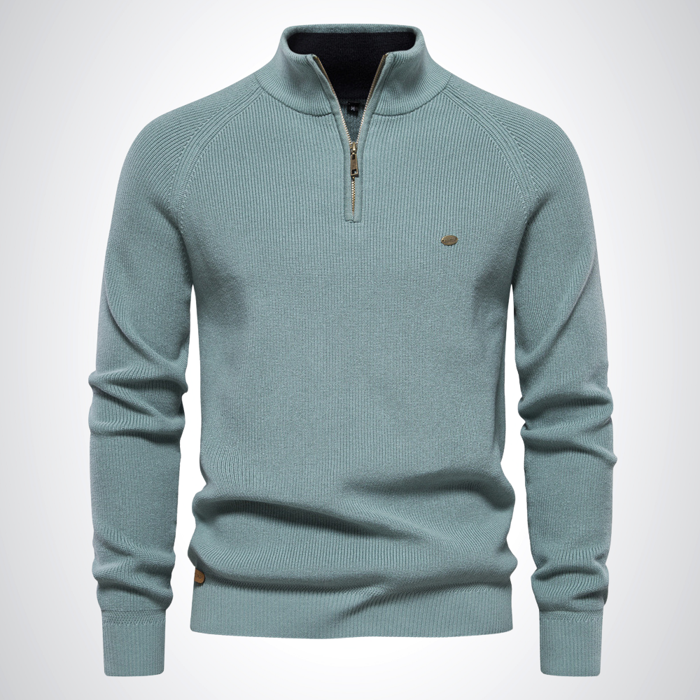 Amorise™ | Jersey con media cremallera
