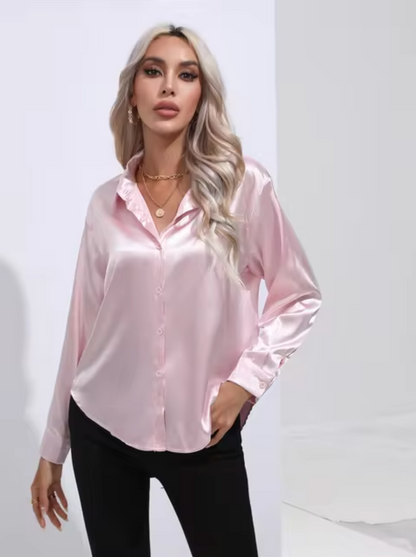 Eline | Blusa de lujo de manga larga
