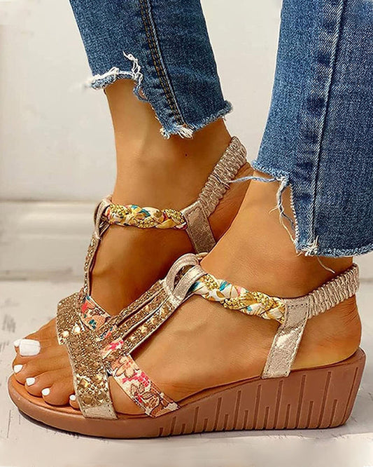 Sandalias de estilo bohemio