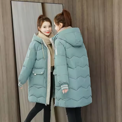 Jenna | Parka larga de algodón