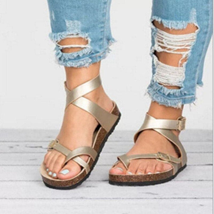 Ursula® | Elegantes sandalias con tiras de piel