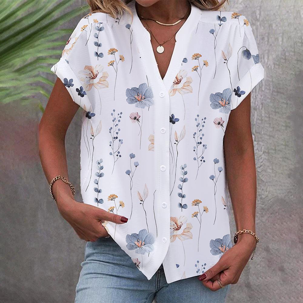 Mayena | Camisa abotonada floral