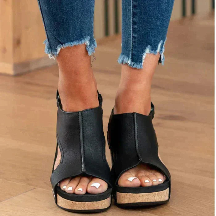 Maeve® | Sandalias elegantes y cómodas con tacón de cuña