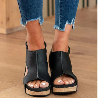 Maeve® | Sandalias elegantes y cómodas con tacón de cuña