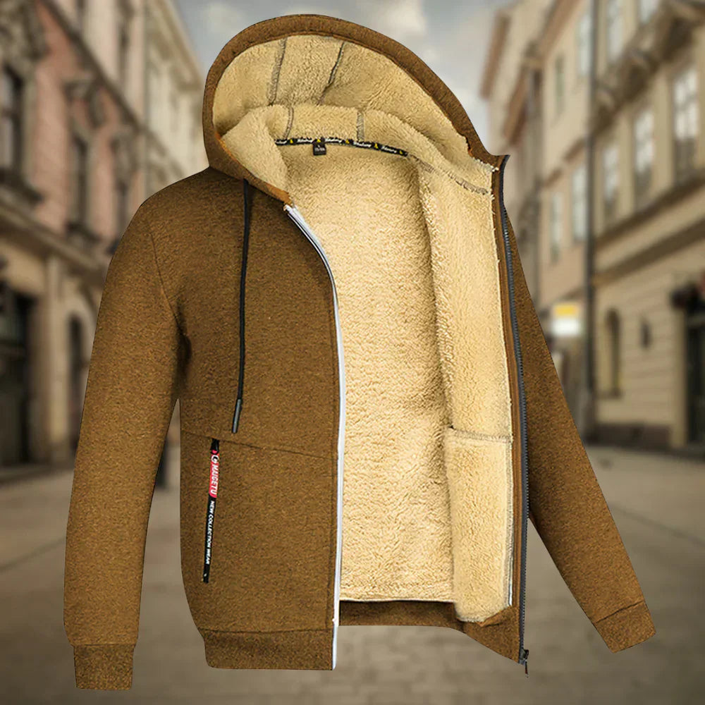 Selene™ | Sudadera con capucha de forro polar para hombre