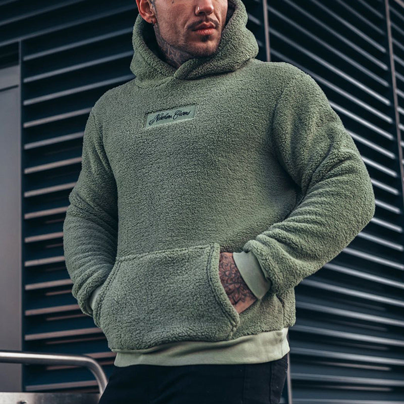 Zafar Hoodie | Sudadera polar con capucha para hombre
