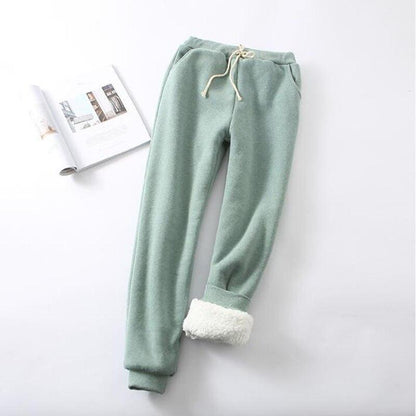 Hablar - Cómodo pantalón de chándal de algodón y cachemira