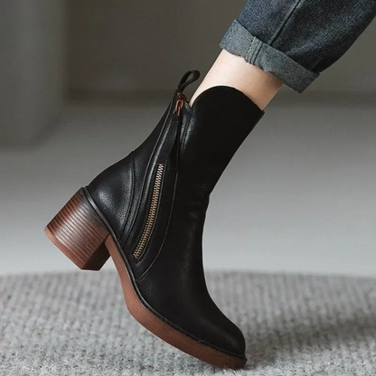 Elegantes botas de otoño para la mujer moderna