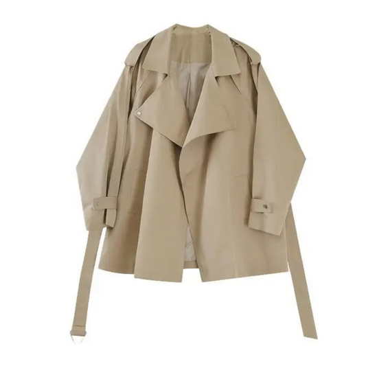 Arlette Coat | Chaquetón ligero de doble cepillado para mujer